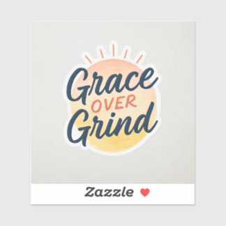 Adesivo Grace Over Grind - FaithFuel Vinyl Sticker | Inspi