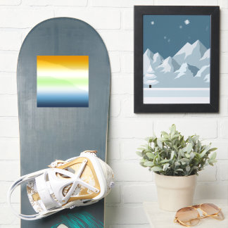 Adesivo Gradiente Orgulho Agender AroAce