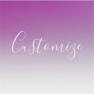 Adesivo Gradiente Simples Moderno Mínimo de Ombre Roxo