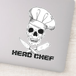 Adesivo Graduação na Escola de Formação de Chef Caterer