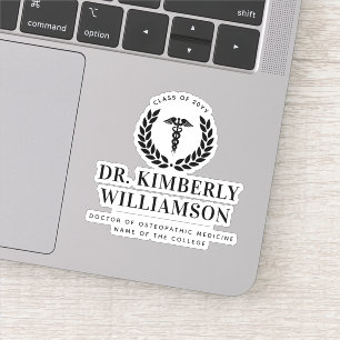 Adesivo Graduação Personalizada da Faculdade de Medicina M