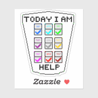 Adesivo Gráfico de alinhamento DND