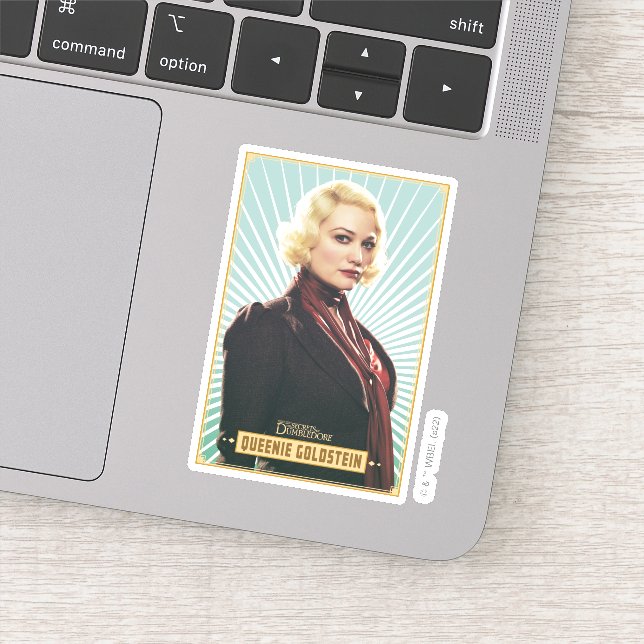Adesivo Gráfico de Caracteres Queenie Goldstein (Detalhe)