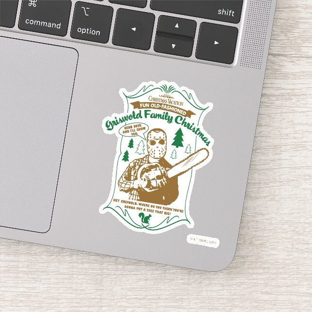 Adesivo Gráfico de Chainsaw da Família Griswold (Detalhe)