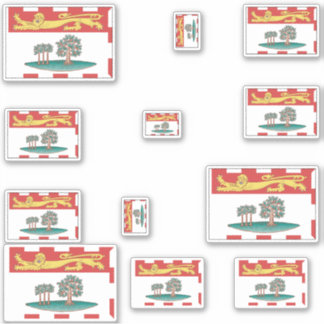 Adesivo Gráfico de Sinalizadores do Príncipe Edward Island