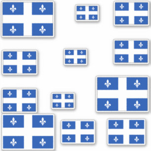 Adesivo Gráfico do Quebec Flags