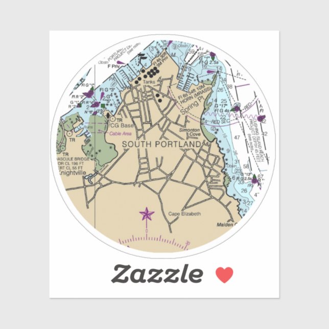 Adesivo Gráfico ME da Portland do Sul (Folha)