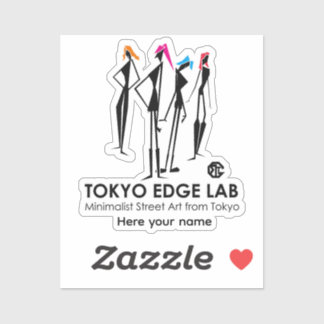 Adesivo Gráficos Modernos Urbanos de K-Pop Girls - Tokyo E