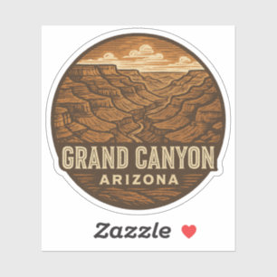 Adesivo Grand Canyon National Park Arizona Vinyl Sticker