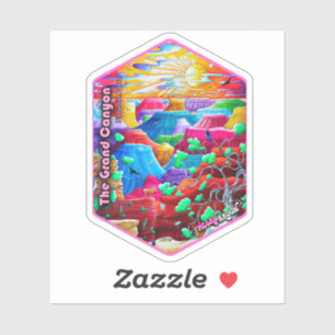 Adesivo Grand Canyon National Park Viagem Art Sticker