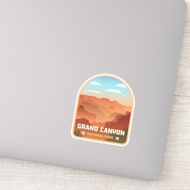 Adesivo Grand Canyon National Park Vinyl Sticker (Detalhe)