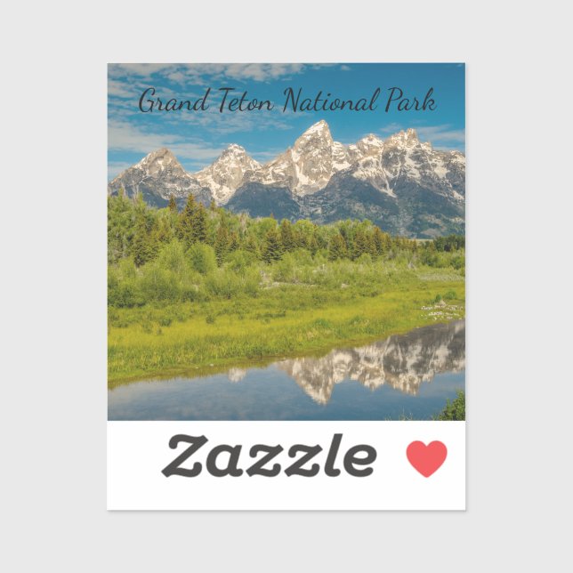 Adesivo Grand Teton National Park (Folha)