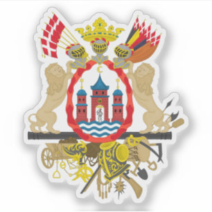 Adesivo Grande casaco de armas de Copenhaga