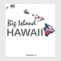 GRANDE ILHA - ILHAS HAWAII HI Flag BLK