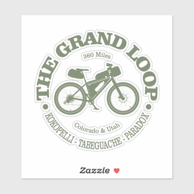Adesivo Grande Loop (MTB) (Folha)