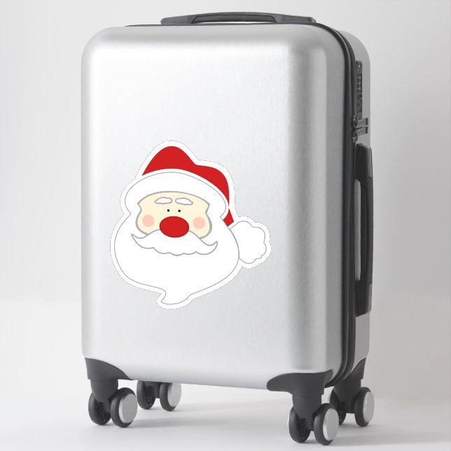 Adesivo Grande Papai Noel (Mala)