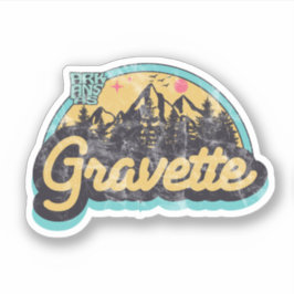 Adesivo Gravette, Arkansas Sticker