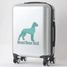 Great Dane Silhouette transparente