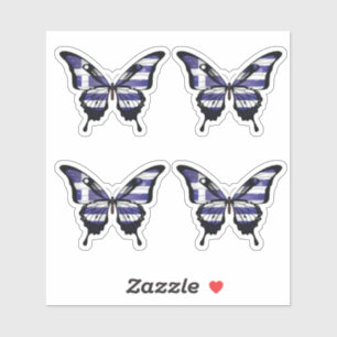 Adesivo Grécia Swallowtail Butterfly Sticker