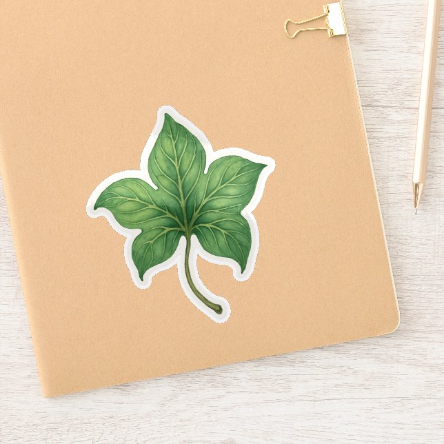 Adesivo Green Ivy Leaf Botanical (Notebook)