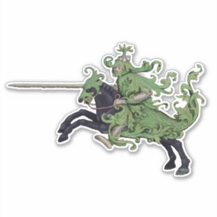 Adesivo Green Knight Vinyl Sticker