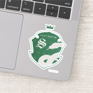 Adesivo Green SLYTHERIN™ - Crest coroado