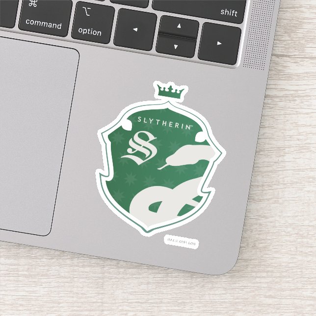 Adesivo Green SLYTHERIN™ - Crest coroado (Detalhe)