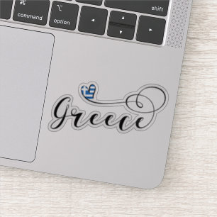 Adesivo Grego, Grécia Sinalizador do Coração