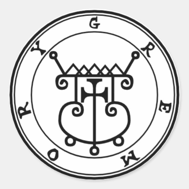 Adesivo Gremory Goétia (Frente)