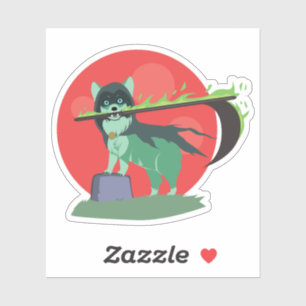 Adesivo Grim Reaper Puppy