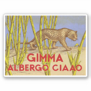 Adesivo Grima Albergo Ciaao Sticker