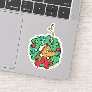 Adesivo Grinch Coroa de Natal Max