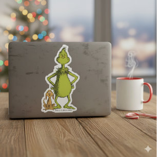 Adesivo Grinch Max & Posição do Grinch