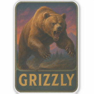 Adesivo Grizzly
