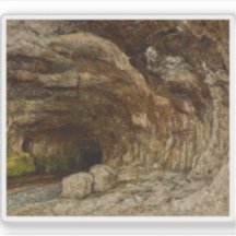 Grotto da Sarrazina perto de Nans-sous-Sainte-Anne