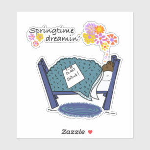 Adesivo Groundhog de Sonhos Springtime