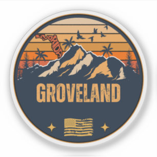 Adesivo Groveland, Flórida 