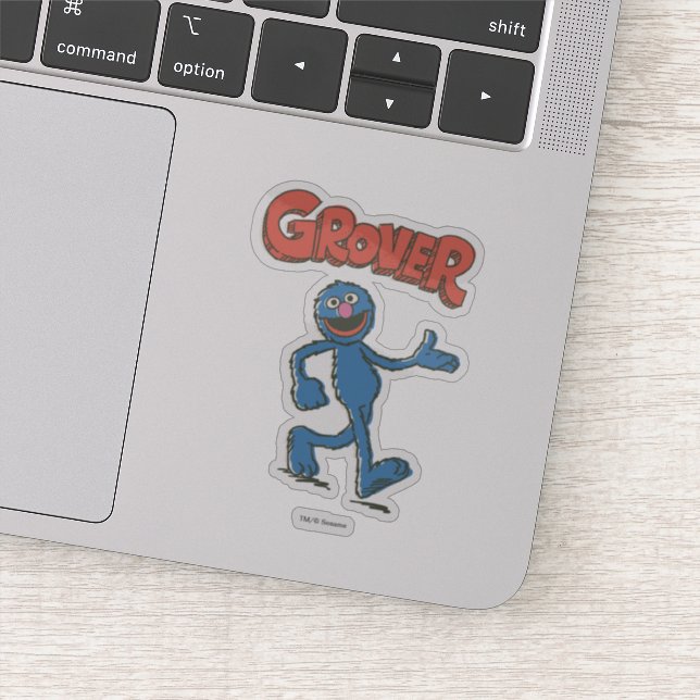 Adesivo Grover Vintage Kids (Detalhe)