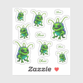 Adesivo Grüne Monster-Grille -