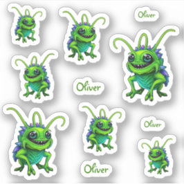 Adesivo Grüne Monster-Grille -