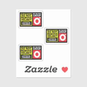 Adesivo Grupo sanguíneo O