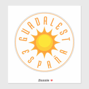 Adesivo GUADALEST ESPAÑA Sun