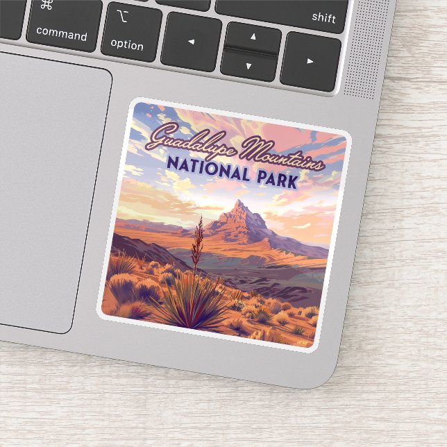 Adesivo Guadalupe Montanhas Parque Nacional El Capitan Tex (Detalhe)