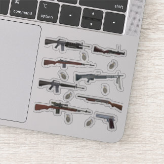 Adesivo Guerra do Vietnã - Armas americanas