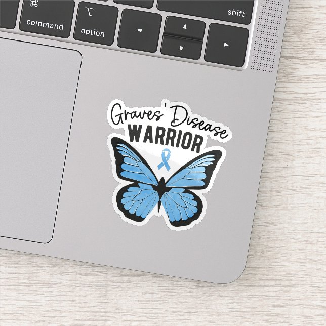 Adesivo Guerreiro da Doença de Graves, Doença Autoimune (Detalhe)