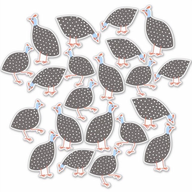 Adesivo Guiné Hens (Frente)