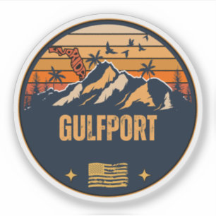 Adesivo Gulfport, Flórida 