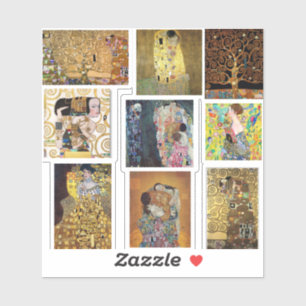 Adesivo Gustav Klimt Art Paintings