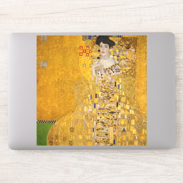 Adesivo Gustav Klimt - Retrato de Adele Bloch-Bauer I (Computador)