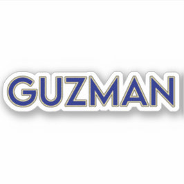 ADESIVO GUZMAN 02 — 3" STICKER